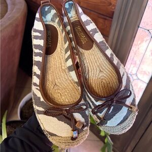 Michael Kors zebra flats